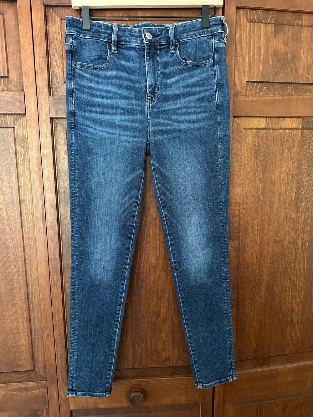 American Eagle Outfitters Dark Blue Skinny Jeans